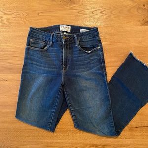 Frame Denim Le Crop Mini Boot - Size 27